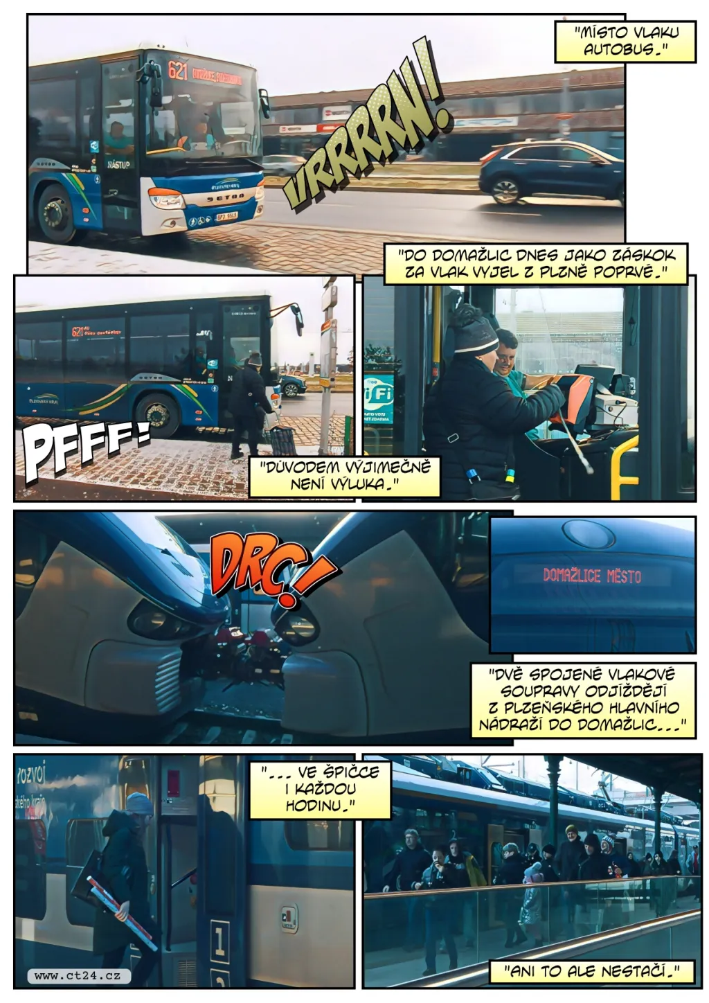 Začaly platit nové jízdní řády. Někde spoje zmizely, jinde přibyly