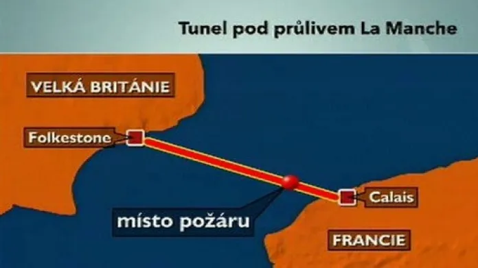 Tunel pod průlivem La Manche