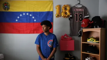 Joseph Thomas, osmnáctiletý přistěhovalec z Venezuely, kterého neoprávněně zadržel ICE