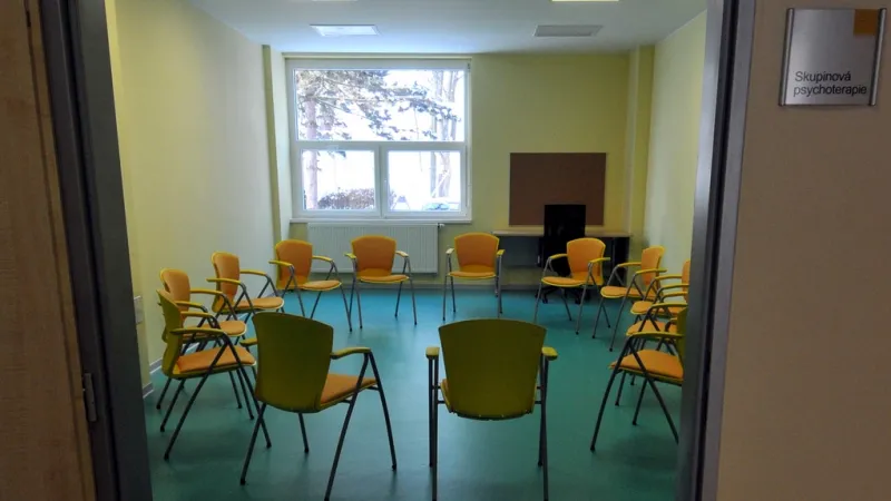 Místnost pro skupinovou terapii