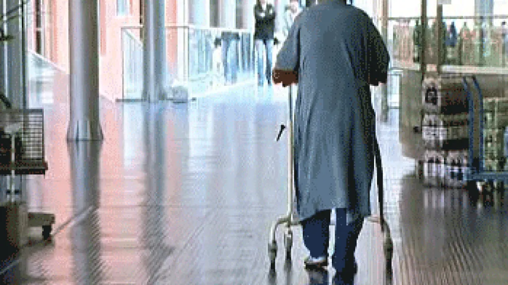 Interiér ústecké nemocnice