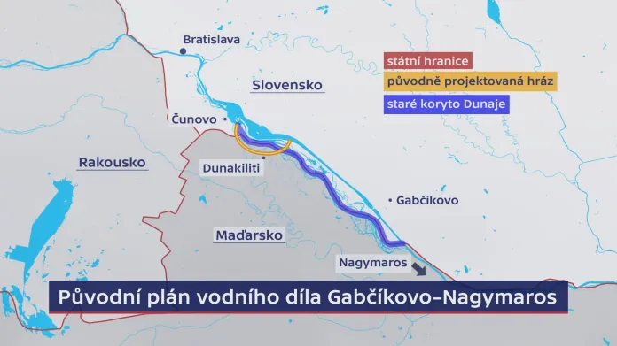 Plán vodního díla Gabčíkovo – Nagymaros