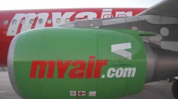 Letadlo aerolinek Myair.com