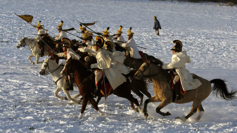 Rekonstrukce bitvy u Slavkova