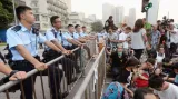 Napětí v ulicích Hongkongu opět roste