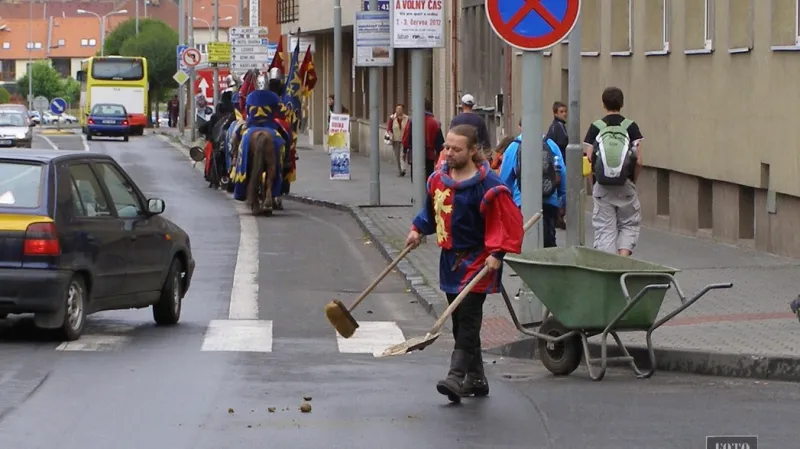 Z vystoupení rytířů v Lounech