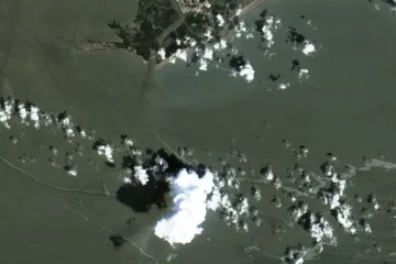 Ida potrhala ropovody. Skvrna v Mexickém zálivu je už kilometry dlouhá 