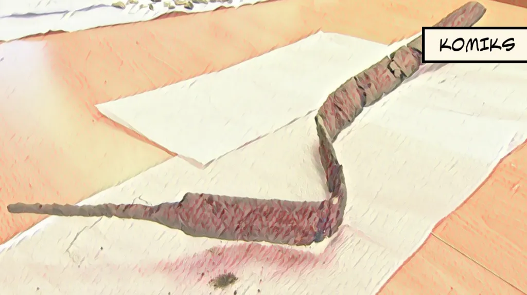 Dva tisíce let starý keltský meč