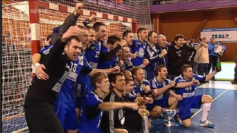 Házenkáři Hranic vyhráli poprvé Český pohár