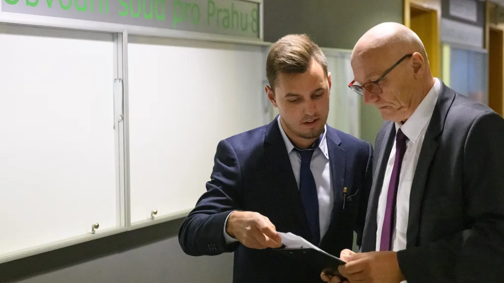 Daniel Bejvl (vlevo, na snímku ze září 2025)