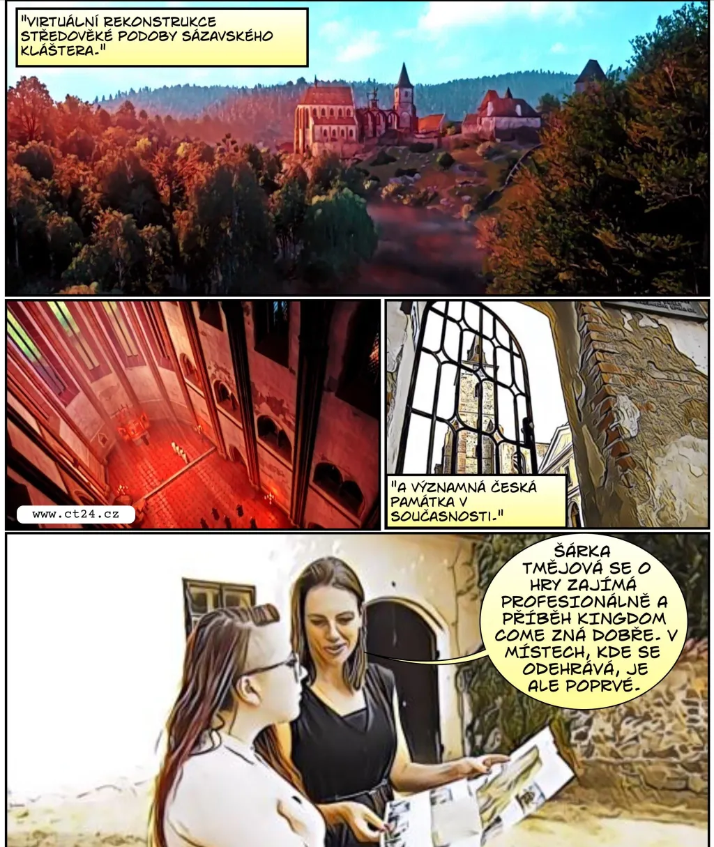 Komiks: Turistický průvodce podle Kingdom Come