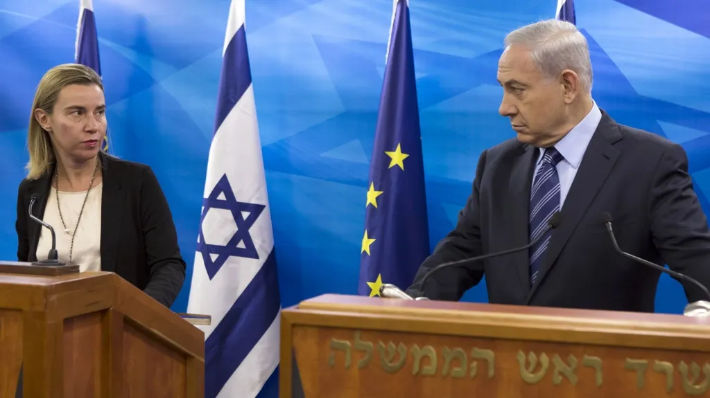 Mogheriniová po jednání s izraelským premiérem
