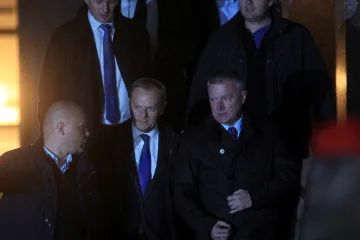 Tusk po osmihodinovém výslechu řekl, že případ údajné spolupráce špionů je zpolitizovaný 