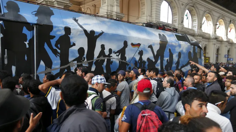 Dramatická situace na nádraží v Budapešti