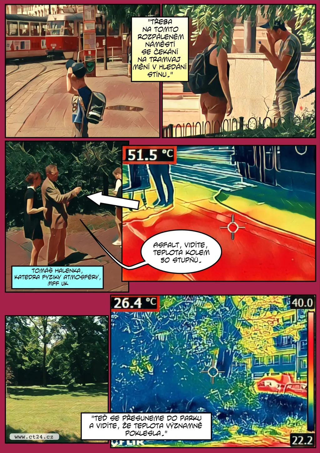 Komiks: Petice proti kácení stromů v Praze