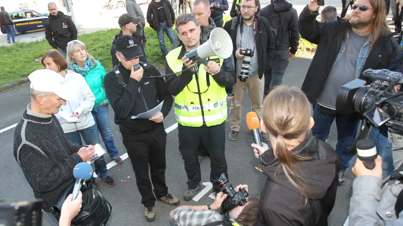 Demonstrace v Ostravě