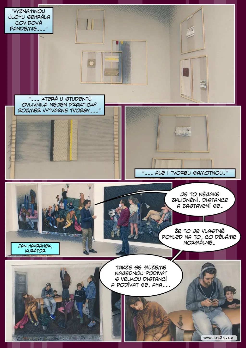 Výstava absolventů Akademie výtvarných umění v Praze