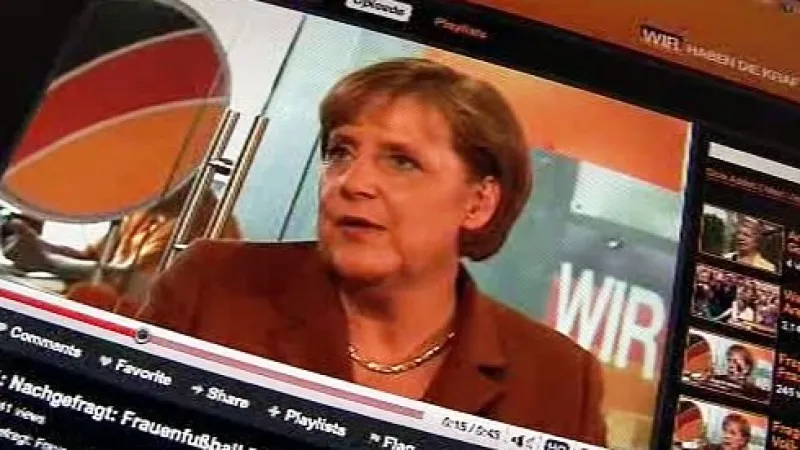 Německá předvolební kampaň