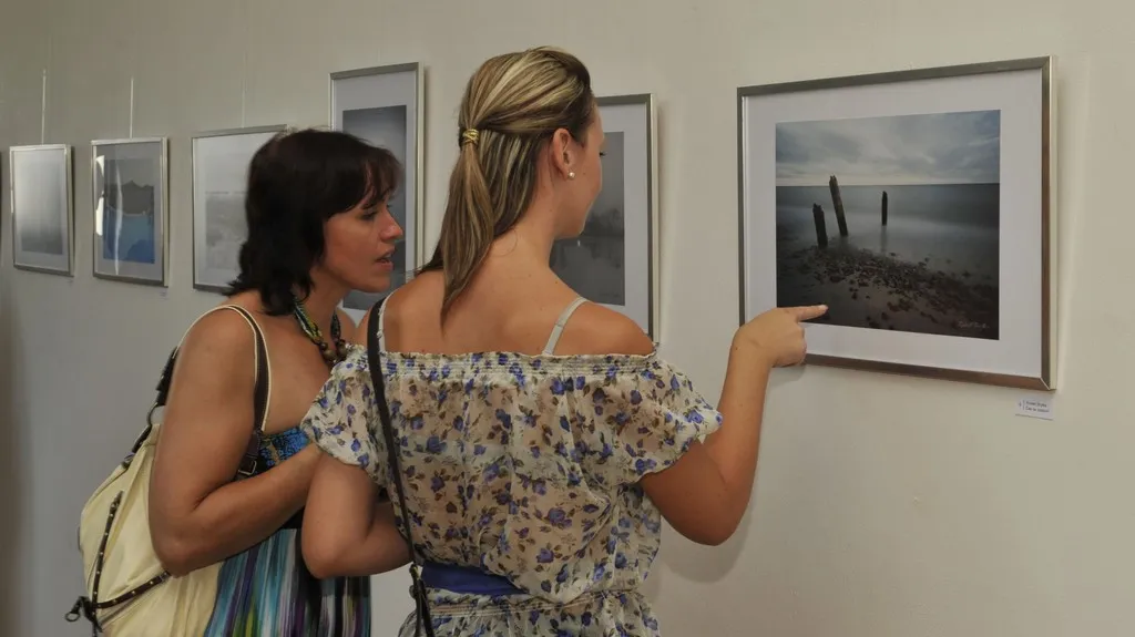 Z výstavy Fotografie a objekty - přátelství bez hranic