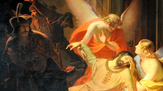 Obraz Zavraždění svatého Václava od Antona Pattera