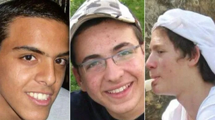 Pohřešovaní izraelští mladíci