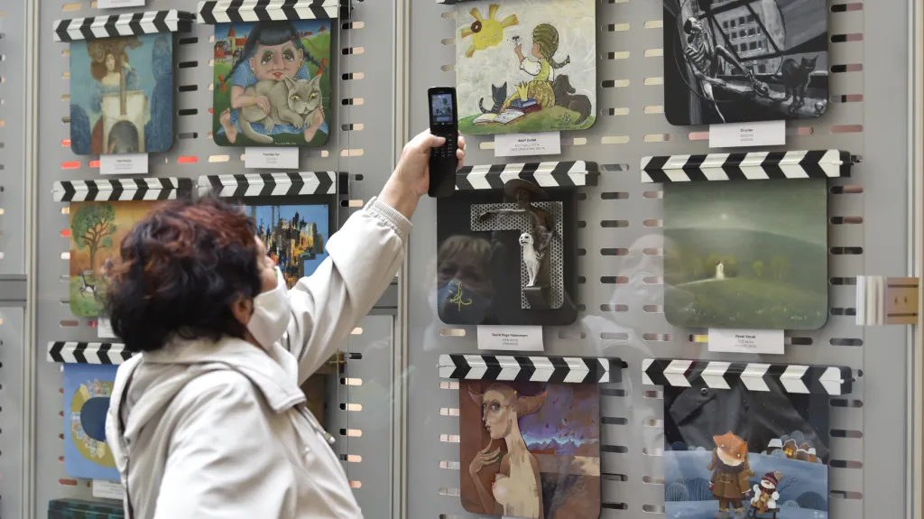 Místo Zlín Film Festivalu začala výstava filmových klapek