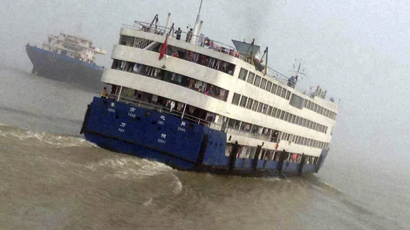 Východní hvězda - loď, která se potopila na řece Jang-c-ťiang