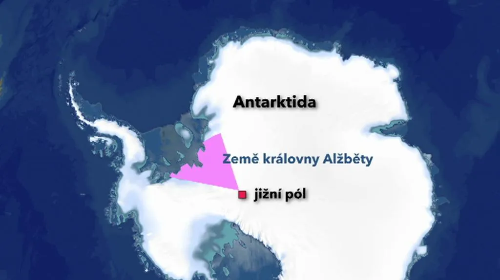 Část Antarktidy patřící Alžbětě II