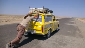 Trabant při africkém cestování
