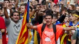 Katalánci si připomínají rok od referenda o nezávislosti