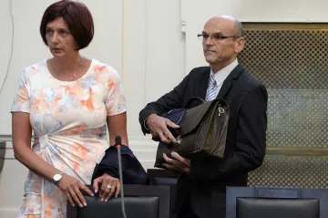 Obžalovaný soudce Elischer v závěrečné řeči kritizoval porušení svých práv