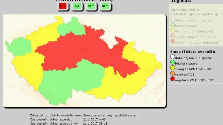 Smogová situace