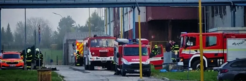 V přerovském podniku Meopta hořelo, škoda je padesát milionů korun
