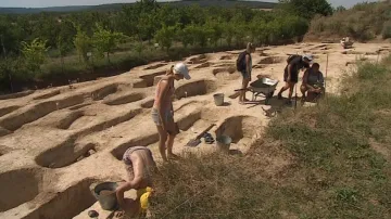 Archeologické naleziště v Hradišti na Vsetínsku