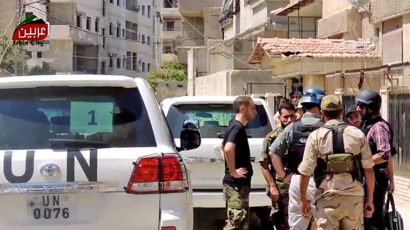 Inspektoři OSN v Sýrii