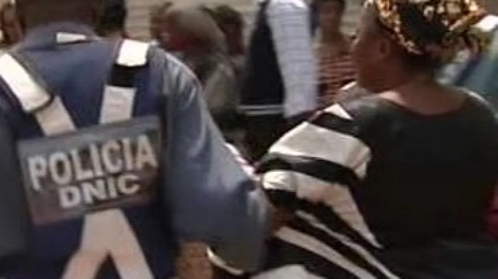 Zásah angolské policie