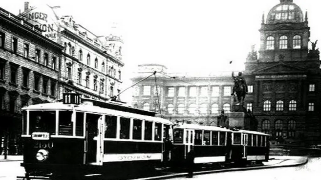 Tramvaje na Václavském náměstí