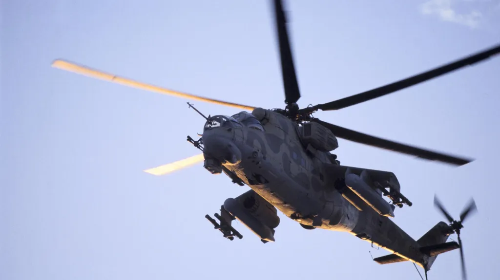 Vrtulník ruské armády