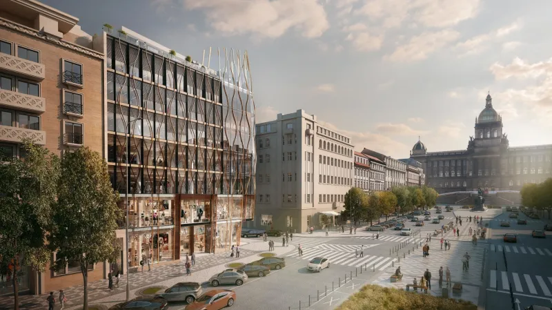 Vizualizace Květinového domu