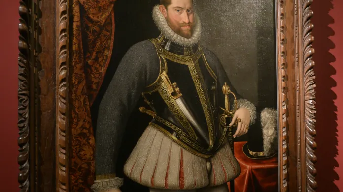 Portrét Rudolfa II. od Lucase van Valckenborcha