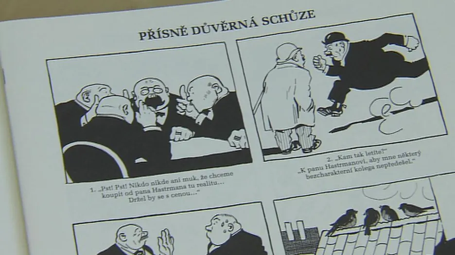 Z Nezbedných komiksů Josefa Lady