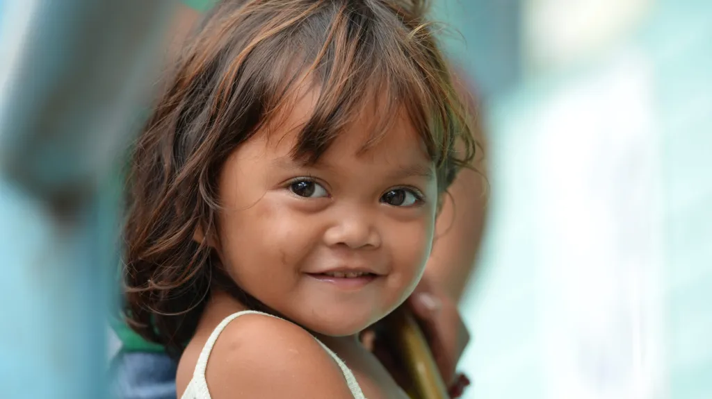 Filipínská holčička