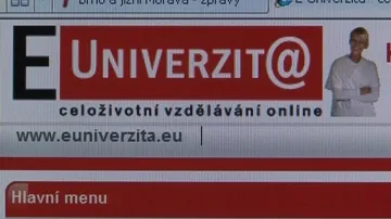 Webové stránky E-Univerzity