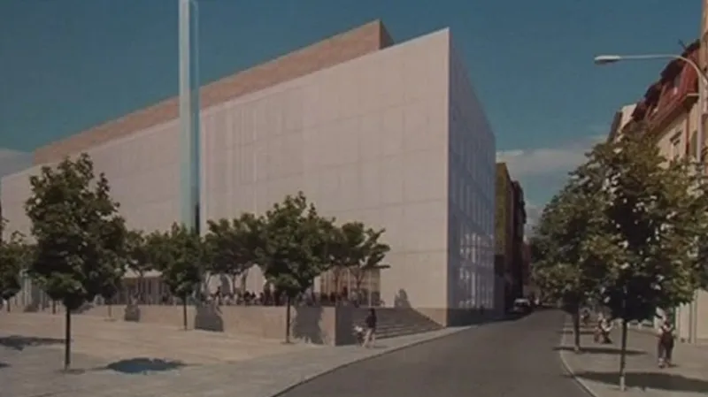 Vizualizace Janáčkova kulturního centra v Brně