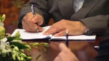 Podpis dohody