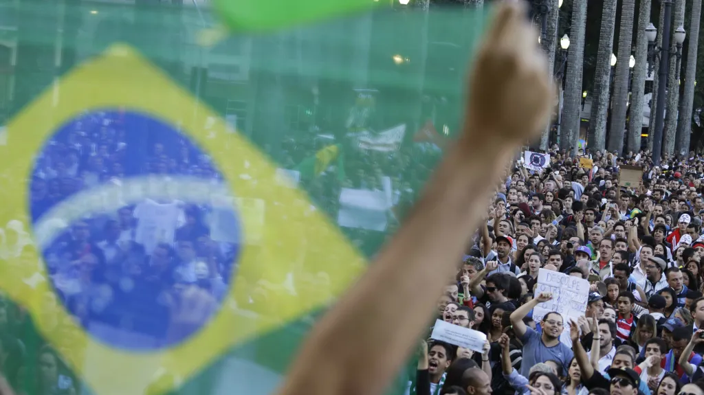 Protesty v Brazílii
