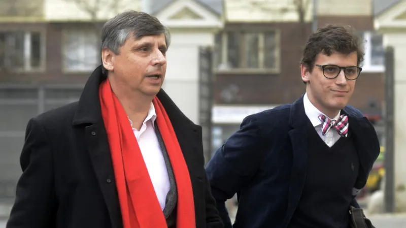 Jan Fischer se synem Janem