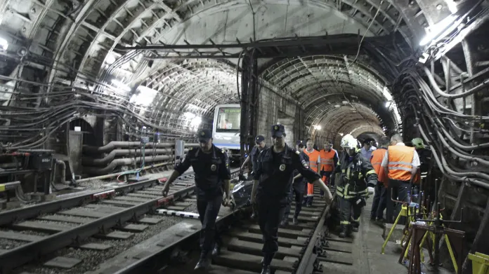 Neštěstí v moskevském metru