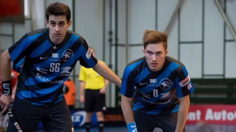 Sestřih semifinále florbalového poháru Otrokovice - Ostrava