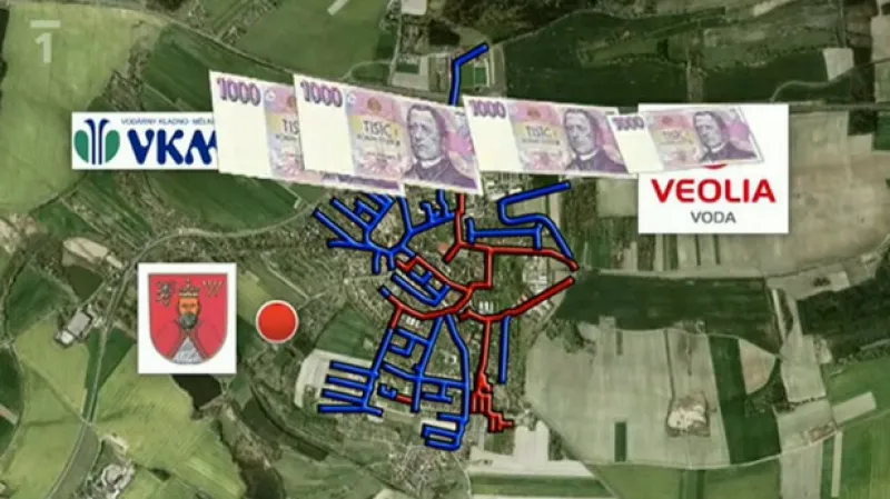Veolia platí za pronájem pouze společnosti VKM